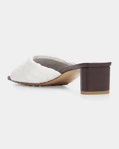 Bottega Veneta Livia 40MM Leather Mules | Thumbnail 4 Bottega Veneta Livia 40MM Leather Mules | Thumbnail 4