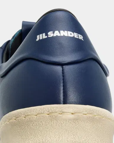 Jil Sander Men's Leather Low-Top Sneakers | Thumbnail 3