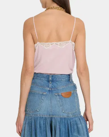 Chloe Lace-Trim Silk Camisole | Thumbnail 3 Chloe Lace-Trim Silk Camisole | Thumbnail 3