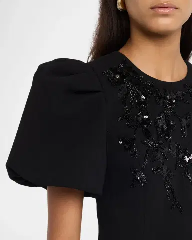 Rebecca Vallance Livia Sequin Puff-Sleeve Mini Dress | Thumbnail 5 Rebecca Vallance Livia Sequin Puff-Sleeve Mini Dress | Thumbnail 5