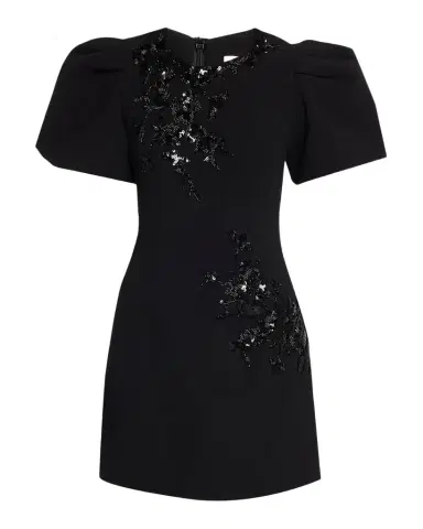 Rebecca Vallance Livia Sequin Puff-Sleeve Mini Dress | Thumbnail 1 Rebecca Vallance Livia Sequin Puff-Sleeve Mini Dress | Thumbnail 1