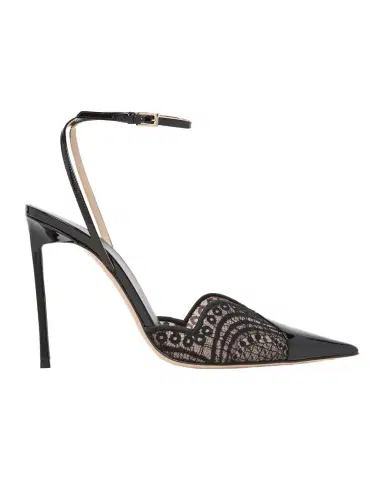 Tom Ford 85mm Lace Patent Leather Pumps | Thumbnail 1