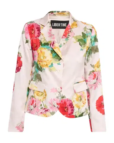 Libertine Pat Nixon Silk Single-Breasted Classic Jacket | Thumbnail 1 Libertine Pat Nixon Silk Single-Breasted Classic Jacket | Thumbnail 1