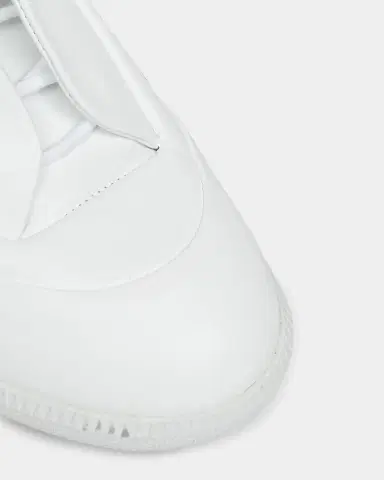 Maison Margiela Men 's Future Soft Calfskin Mid-Top Sneakers | Thumbnail 3 Maison Margiela Men 's Future Soft Calfskin Mid-Top Sneakers | Thumbnail 3