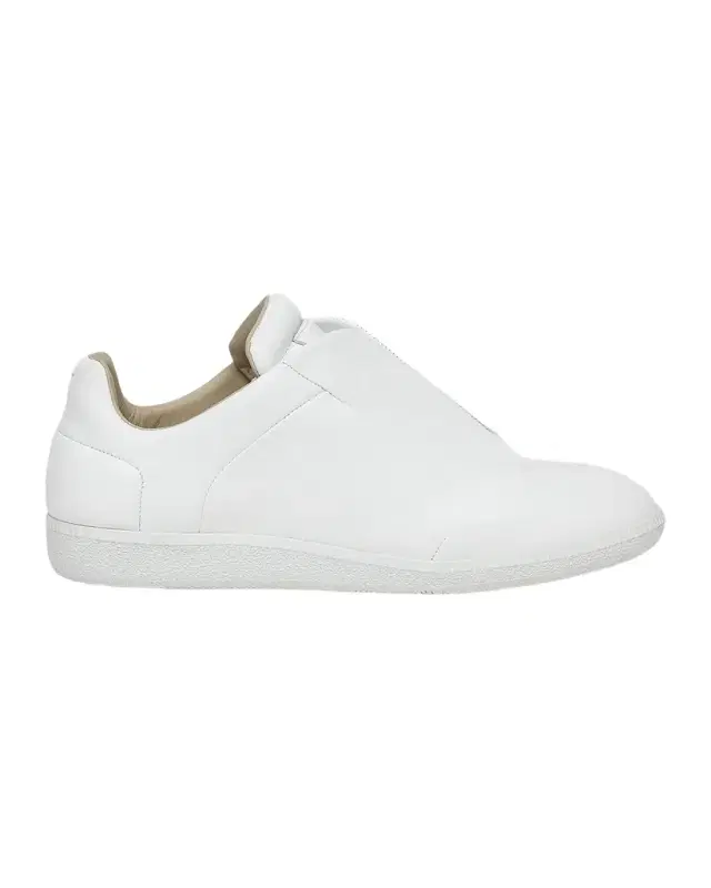 Maison Margiela Men 's Future Soft Calfskin Mid-Top Sneakers