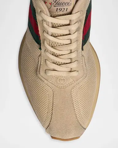 Gucci Tempo Low-Top Sneakers | Thumbnail 4 Gucci Tempo Low-Top Sneakers | Thumbnail 4