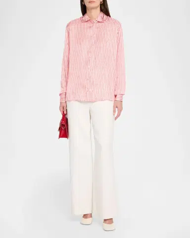 AMIRI Striped Button-Front Shirt | Thumbnail 2 AMIRI Striped Button-Front Shirt | Thumbnail 2