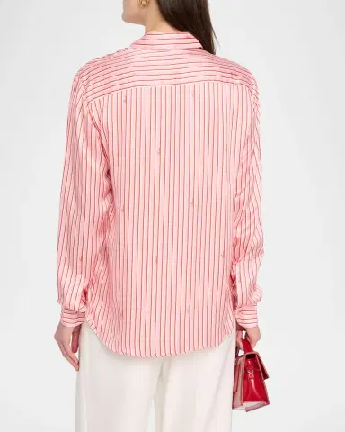 AMIRI Striped Button-Front Shirt | Thumbnail 3 AMIRI Striped Button-Front Shirt | Thumbnail 3