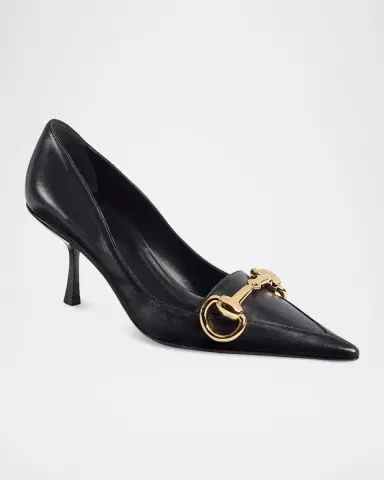 Gucci 75mm Boulevard Leather Pumps | Thumbnail 2 Gucci 75mm Boulevard Leather Pumps | Thumbnail 2