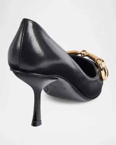 Gucci 75mm Boulevard Leather Pumps | Thumbnail 4 Gucci 75mm Boulevard Leather Pumps | Thumbnail 4