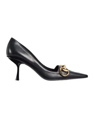 Gucci 75mm Boulevard Leather Pumps | Thumbnail 1 Gucci 75mm Boulevard Leather Pumps | Thumbnail 1