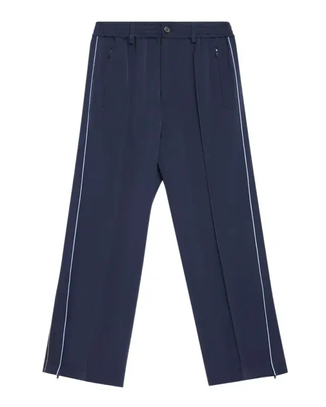 Marni Men 's Wool Stretch Wide-Leg Pintuck Trousers