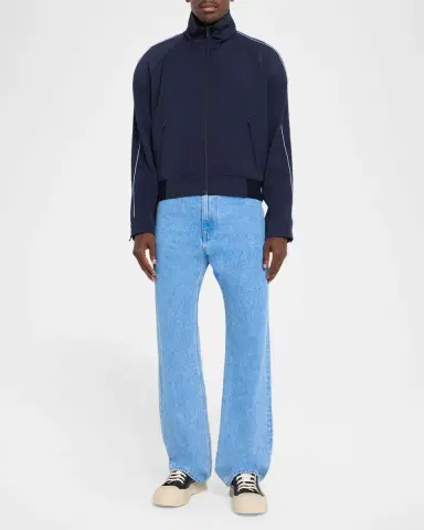 Marni Men's Wool Zip Track Jacket | Thumbnail 2