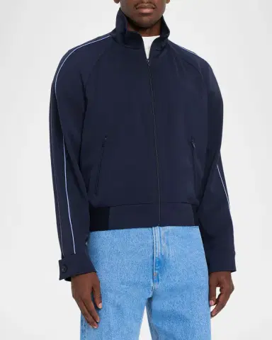 Marni Men's Wool Zip Track Jacket | Thumbnail 4