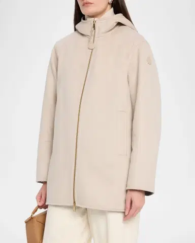 Moncler Hemiptere 3-in-1 Hooded Wool & Cashmere Down Jacket | Thumbnail 4 Moncler Hemiptere 3-in-1 Hooded Wool & Cashmere Down Jacket | Thumbnail 4