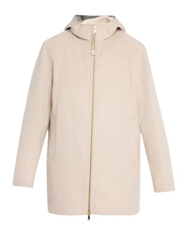 Moncler Hemiptere 3-in-1 Hooded Wool & Cashmere Down Jacket