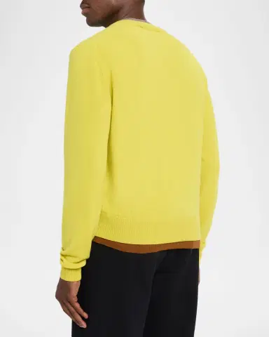 Marni Men's V-Neck Cashmere Sweater | Thumbnail 3 Marni Men's V-Neck Cashmere Sweater | Thumbnail 3