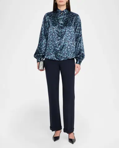 Kiton Silk Henley Top | Thumbnail 2