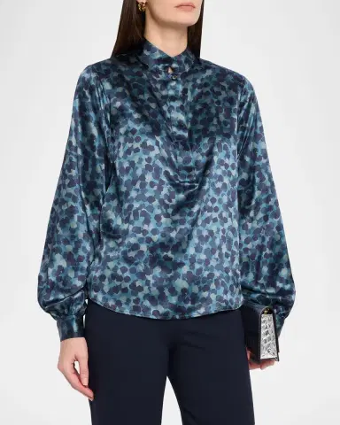 Kiton Silk Henley Top | Thumbnail 4