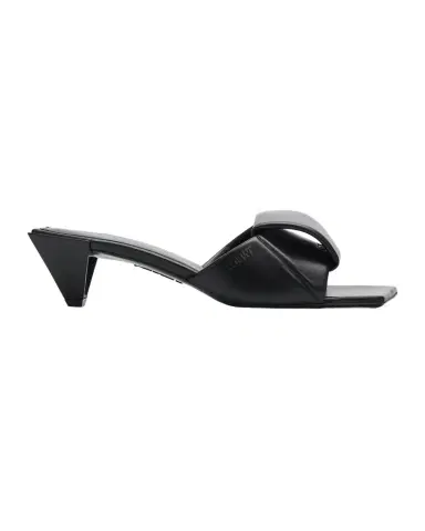LOEWE 45mm Origami Leather Slide Sandals | Thumbnail 1 LOEWE 45mm Origami Leather Slide Sandals | Thumbnail 1
