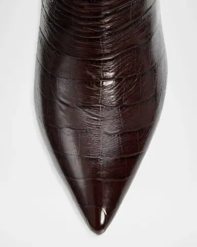 Paris Texas 70mm Anja Croc-Embossed Leather Knee-High Boots | Thumbnail 4 Paris Texas 70mm Anja Croc-Embossed Leather Knee-High Boots | Thumbnail 4