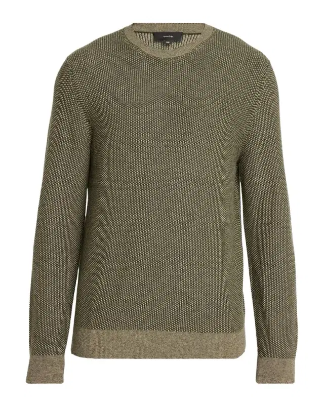 Vince Men 's Geometric Jacquard Sweater