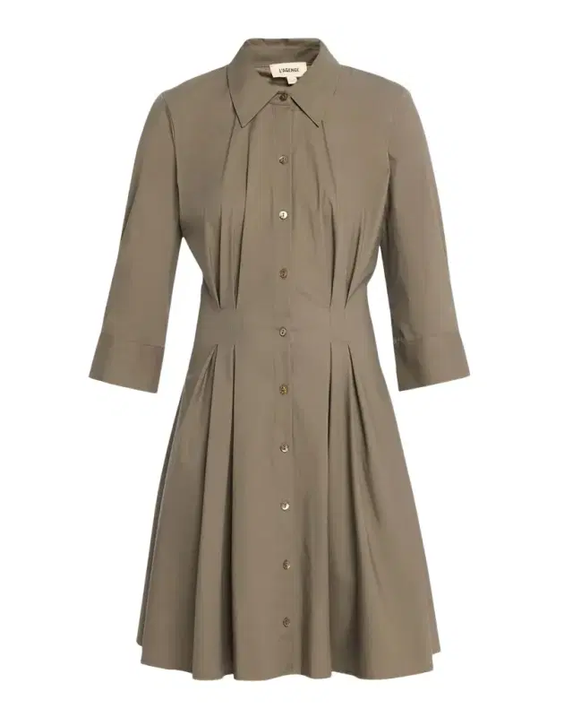 Journi Pintucked Shirtdress Journi Pintucked Shirtdress