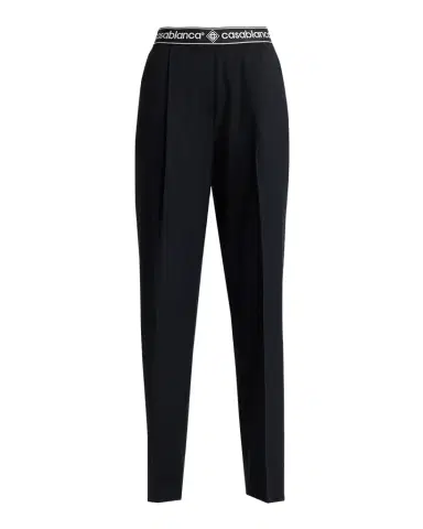 Casablanca Logo-Tape Tailored Wool Trousers | Thumbnail 1