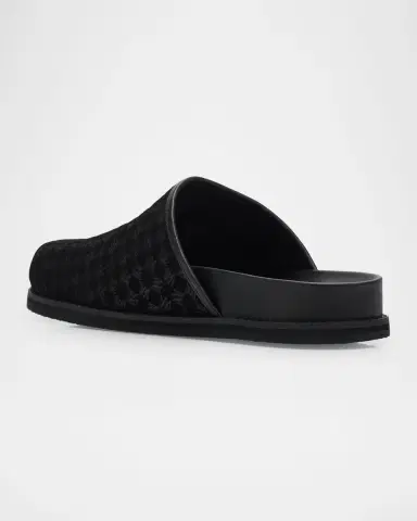 Amiri Men 's MA Monogram Suede Clogs | Thumbnail 2 Amiri Men 's MA Monogram Suede Clogs | Thumbnail 2