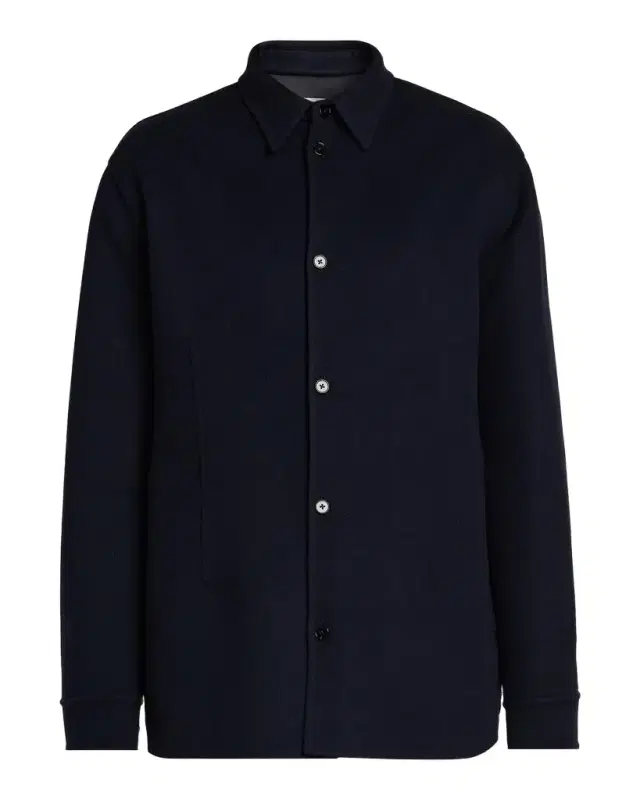 Jil Sander Double Wool Shirt Jacket