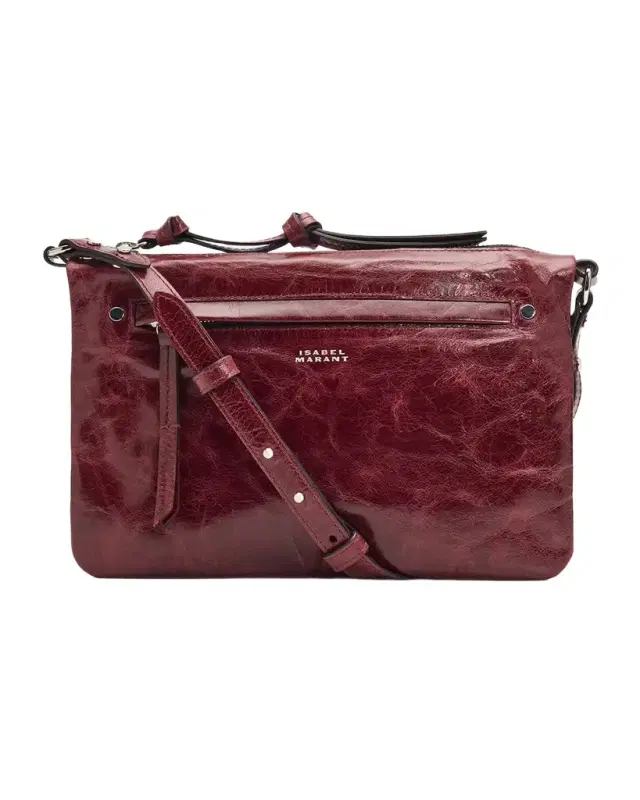 Isabel Marant Winna Vintage Leather Crossbody Bag
