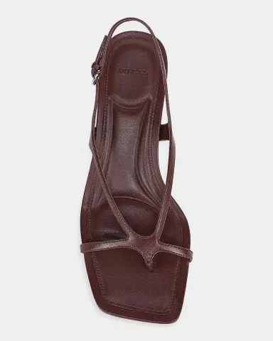 Vince Posie 40MM Leather Slingback Sandals | Thumbnail 4