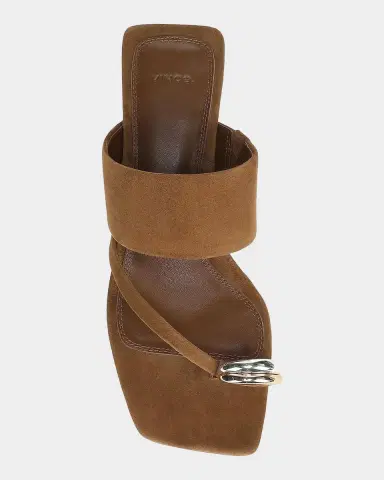 Vince 40MM Stacy Toe Ring-Detail Suede Sandals | Thumbnail 4 Vince 40MM Stacy Toe Ring-Detail Suede Sandals | Thumbnail 4