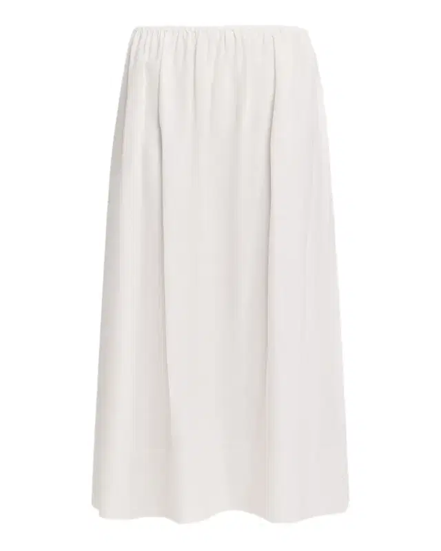 Toccin Imogen Linen-Cotton Midi Skirt