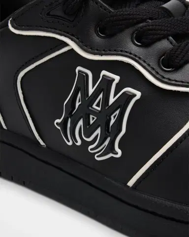 AMIRI Men's Newport Two-Tone Leather Low-Top Sneakers | Thumbnail 3
