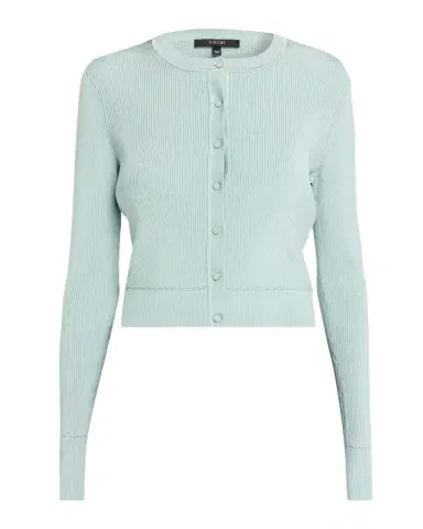 Toccin Zoe Cropped Fitted Cardigan | Thumbnail 1 Toccin Zoe Cropped Fitted Cardigan | Thumbnail 1