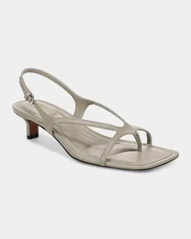 Vince Posie 40MM Leather Slingback Sandals | Thumbnail 2 Vince Posie 40MM Leather Slingback Sandals | Thumbnail 2