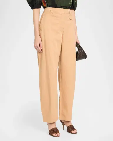 Ulla Johnson Laure Barrel-Leg Pants | Thumbnail 4 Ulla Johnson Laure Barrel-Leg Pants | Thumbnail 4