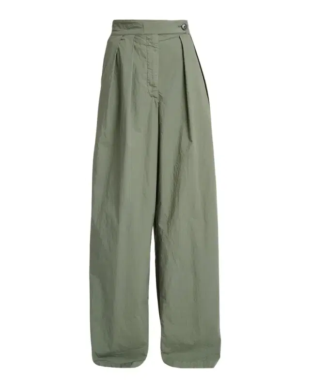 Dries Van Noten Pamplona Pleated Wide-Leg Pants