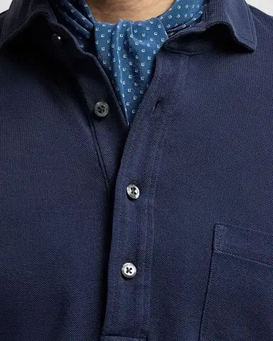 Ralph Lauren Purple Label Men's Cotton Geometric Neckerchief | Thumbnail 3