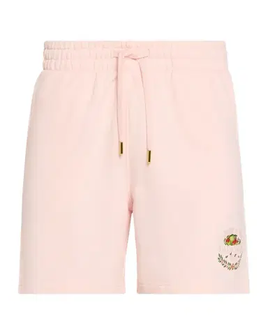 Casablanca x Pink Laduree Men's Embroidered Sweat Shorts | Thumbnail 1 Casablanca x Pink Laduree Men's Embroidered Sweat Shorts | Thumbnail 1
