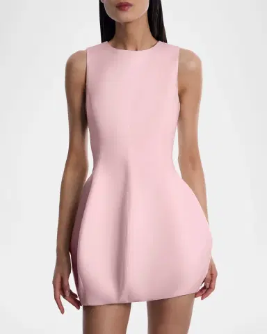 BCBGMAXAZRIA Cutout Bubble Mini Dress | Thumbnail 4