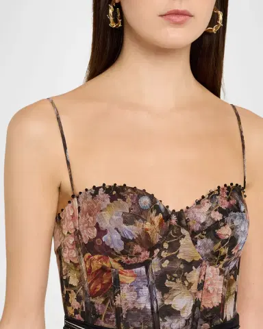 Zimmermann Valiant Corset Picnic Dress | Thumbnail 5