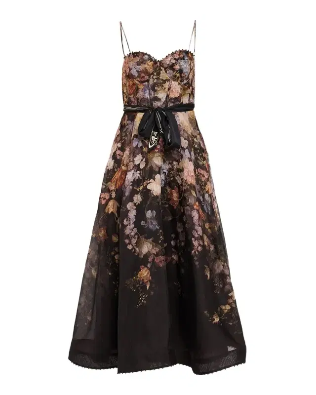 Zimmermann Valiant Corset Picnic Dress