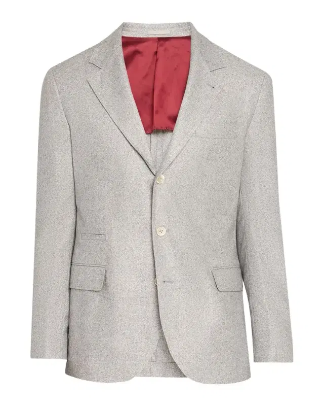 Brunello Cucinelli Men 's Cavallery Silk and Cashmere Single-Breasted Sport Coat