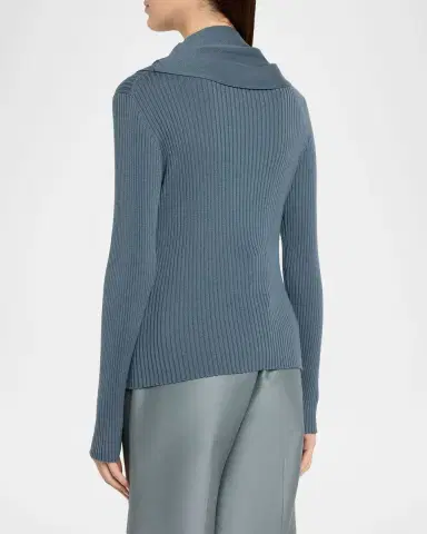 Zimmermann Valiant Merino Scarf Sweater | Thumbnail 3