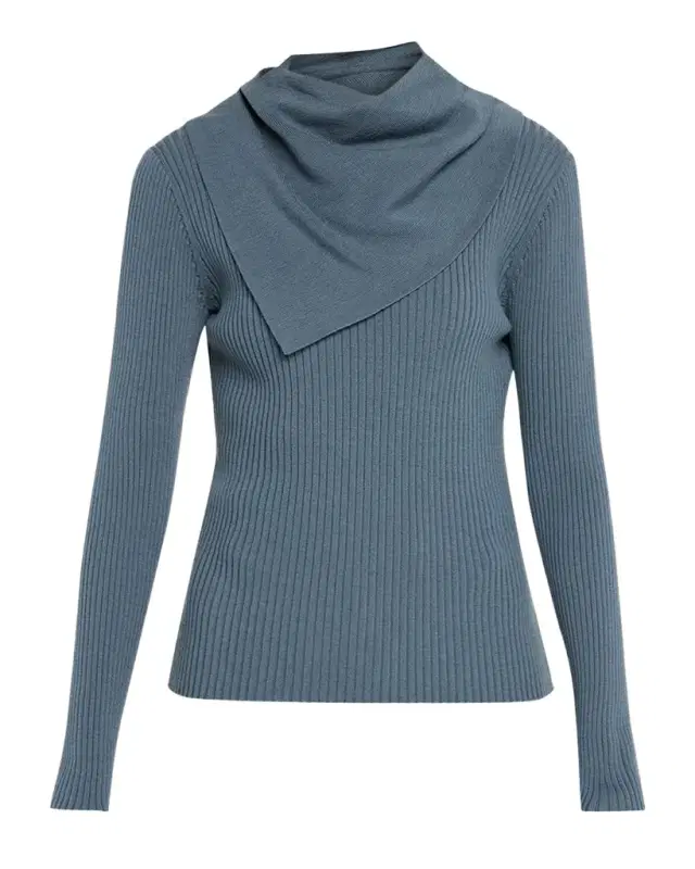 Zimmermann Valiant Merino Scarf Sweater