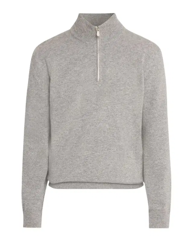 Brunello Cucinelli Men 's Cashmere Quarter-Zip Sweater