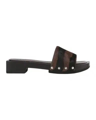 Vince Barbara 32MM Studded Zebra-Print Calf Hair Sandals | Thumbnail 1 Vince Barbara 32MM Studded Zebra-Print Calf Hair Sandals | Thumbnail 1