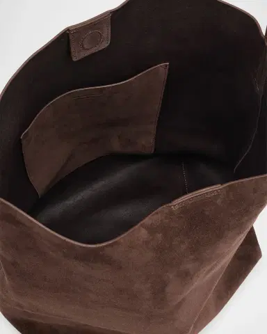 Mansur Gavriel Everyday Cabas Suede Shoulder Bag | Thumbnail 3
